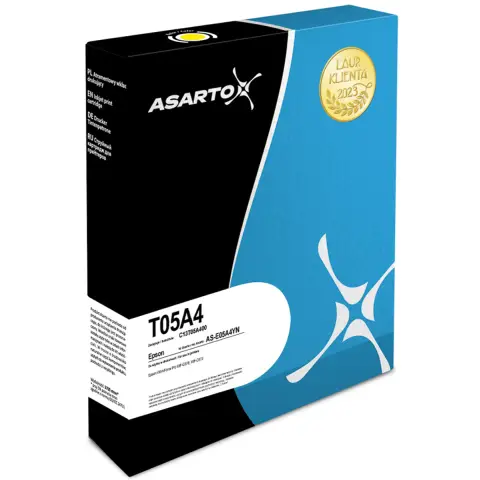Tusz Asarto do Epson T05A4 | C13T05A400 | 20000 str. | yellow