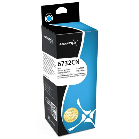 Tusz Asarto do Epson 6732CN | C13T67324A | 70ml | cyan