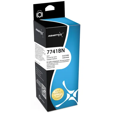 Tusz Asarto do Epson 7741BN | C13T77414A | 140ml | black