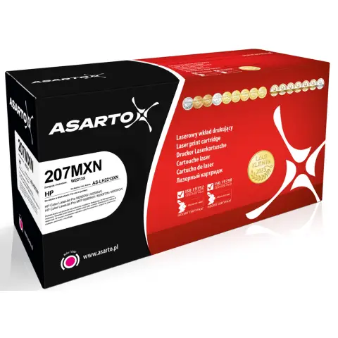 ​Toner 207X magenta do HP Color LaserJet Pro M255, MFP M282, altM283 - Zamiennik W2213X​