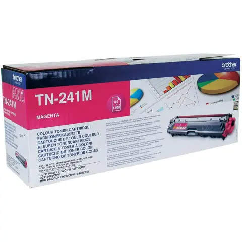 Toner Brother TN-241M Magenta do drukarek (Oryginalny) [1.4k]