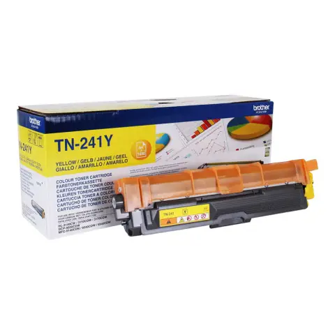 Toner Brother TN-241Y Yellow do drukarek (Oryginalny) [1.4k]