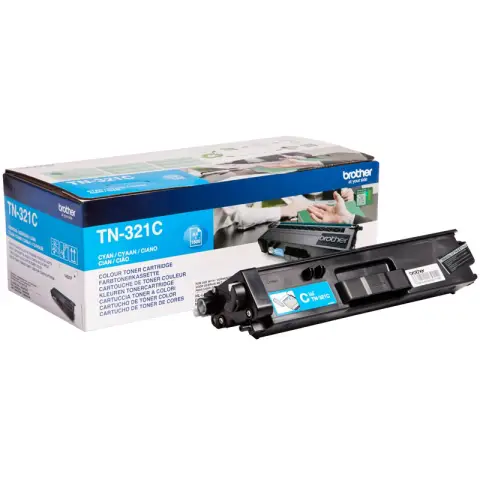 Toner Brother TN-321C Cyan do drukarek (Oryginalny) [1.5k]