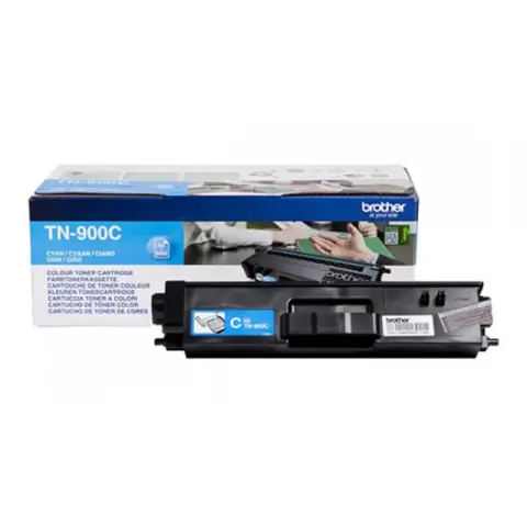 Toner Brother TN-900C Cyan do drukarek (Oryginalny) [6k]