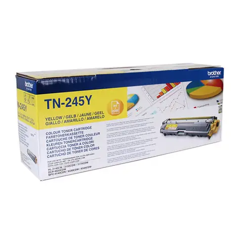 Toner Brother TN-245Y Yellow do drukarek (Oryginalny) [2.2k]