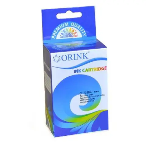 Tusz CH703BK Czarny do drukarek HP (Zamiennik HP 703 / CD887AE) [14ml]