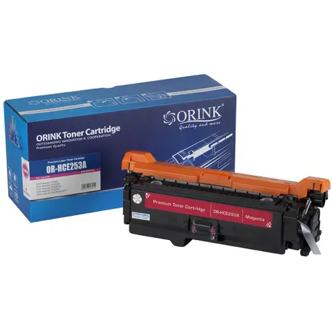 Toner ORINK LHCE403A/253A-OR Magenta do HP (Zamiennik CE403A / 253A) [6.5k]