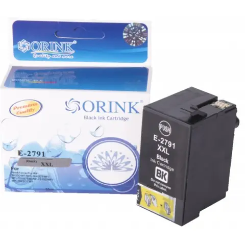 Tusz czarny 27XXL do Epson WF3600, WF3620, WF3640, WF7110, WF7600, WF7620, WF7610 - Zamiennik Epson T2791