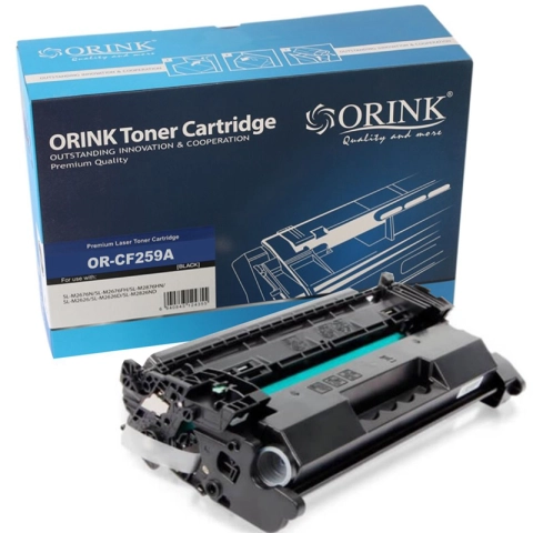 Toner CF259A/CRG057A-OR Czarny do drukarek HP (Zamiennik HP MLT-CRG057A) [3000 stron]