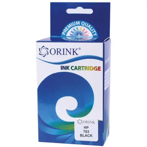 Tusz CH703BK Czarny do drukarek HP (Zamiennik HP 703 / CD887AE) [14ml]