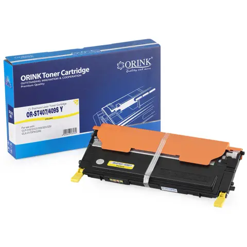 Toner LSCLP310/320Y-OR Yellow do drukarek Samsung (Zamiennik Samsung CLTY4072 / 4092S) [1k]