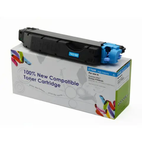 Toner CW-K5160CN CYan do drukarek Kyocera (Zamiennik Kyocera TK-5160C) [12k]