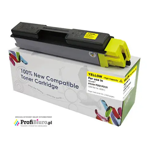 Toner CW-OL2021YN Yellow do drukarek Olivetti (Zamiennik Olivetti B0951) [2.5k]