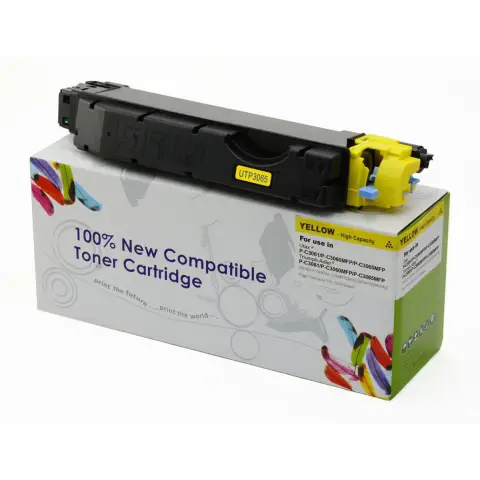 Toner CW-U3060YN Yellow do drukarek UTAX (Zamiennik UTAX PK-5011Y / 1T02NRAUT0) [5k]