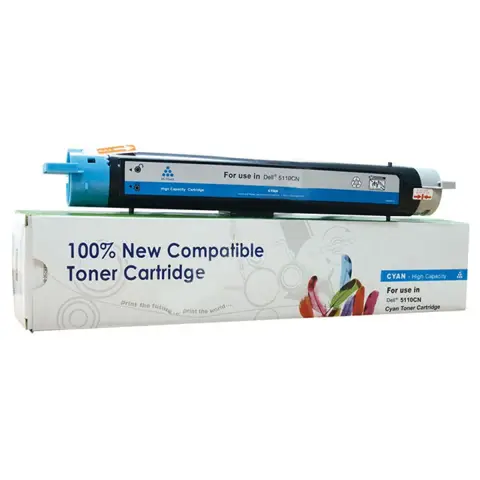 Toner CW-D5110CN Cyan do drukarek (Zamiennik Dell 593-10119 / GD900) [12k]