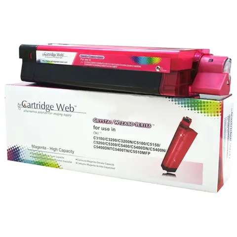 OKI 42804514 zamiennik -Toner magenta do OKI C3100, C3200, C5100, C5200, C5250, C5300, C5400, C5450, C5510, C5540