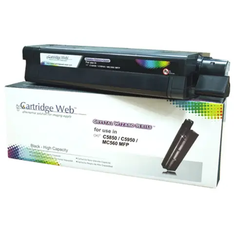 Toner CW-O5850BN Black do drukarek OKI (Zamiennik OKI 43865724) [8k]