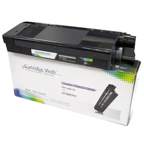 Toner CW-O710BN Czarny do drukarek OKI (Zamiennik OKI 44318608) [11k]