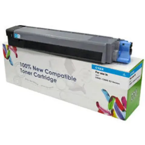 Toner CW-OES8460CN Cyan do drukarek OKI (Zamiennik OKI 44059231) [9k]