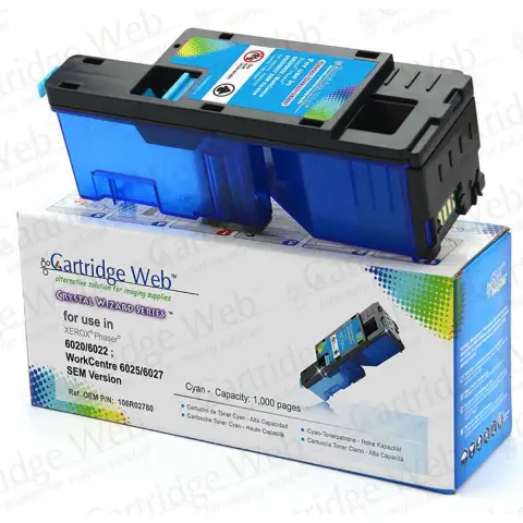 Zamiennik 106R02760 - Toner cyan do Xerox Phaser 6020, 6022, 6025, 6027