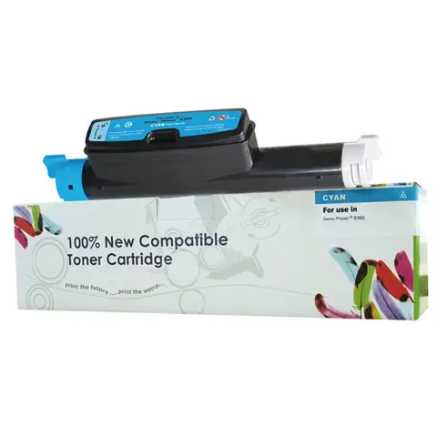 Toner CW-X6360CHN Cyan do drukarki Xerox (Zamiennik Xerox 106R01218) [12k]