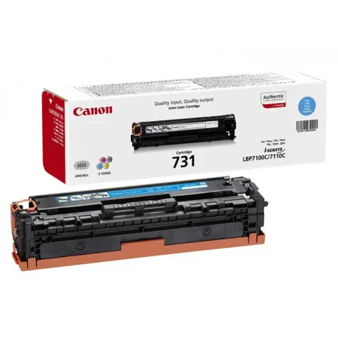 Toner Canon CRG-731C Cyan do drukarek (Oryginalny) [1.5k]