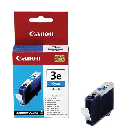 Tusz Canon BCI-3eC Cyan do drukarek (Oryginalny) [14.5 ml]
