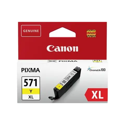 Tusz Canon CLI-571Y XL Yellow do drukarek (Oryginalny) [11ml]