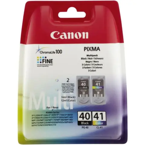 Zestaw tuszy Canon  PG-40/CL-41 Czarny / Kolor do drukarek (Oryginalny)