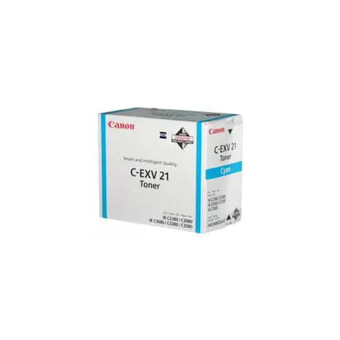Toner Canon C-EXV21 Cyan do kopiarek (Oryginalny) [14k]