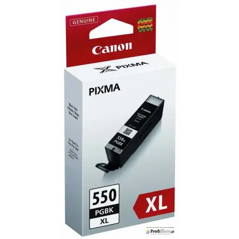 Tusz Canon PGI-550PGBKXL Black do drukarek (Oryginalny) [22 ml]