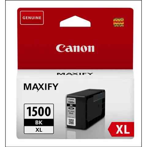 Tusz Canon PGI-1500XLBK Black do drukark (Oryginalny) [37.7ml]