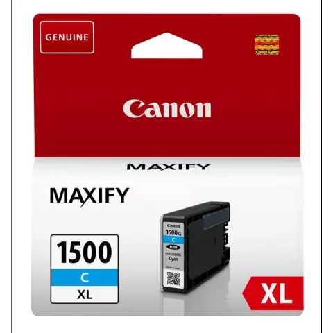 Tusz Canon PGI-1500XLC Cyan do drukark (Oryginalny) [12ml]