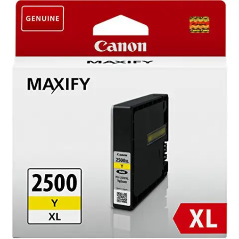 Tusz Canon PGI-2500XLY Yellow do drukark (Oryginalny) [19.3ml]