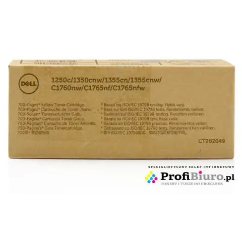 Toner Dell 593-11146 / HX76J Magenta do drukarek (Oryginalny) [0.7k]