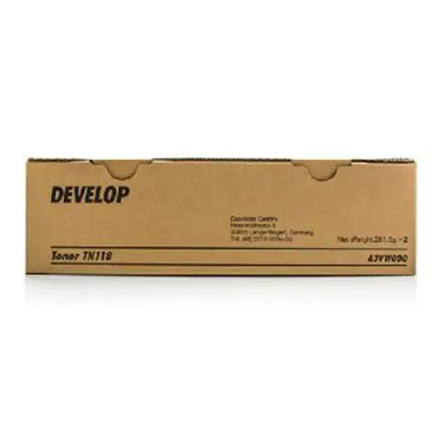 Toner Develop TN118 / A3VW0D0 Black do kopiarek (Oryginalny) [24k]