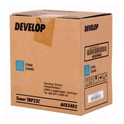 Toner Develop TNP-22C - Toner cyan do Develop Ineo+35
