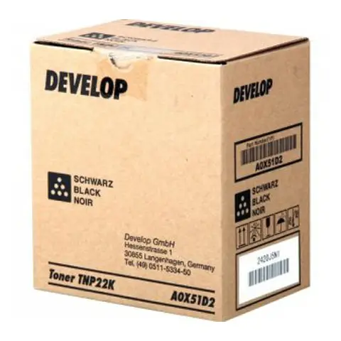Toner Develop TNP-22K - Toner czarny do Develop Ineo+35