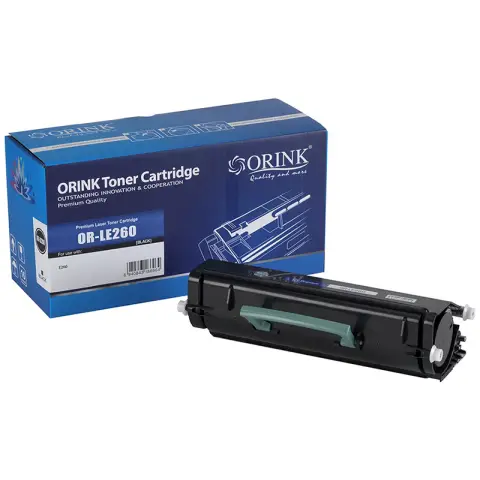 Toner E260A11E-OR Czarny do drukarki Lexmark (Zamiennik Lexmark E260A11E) [3.5k]