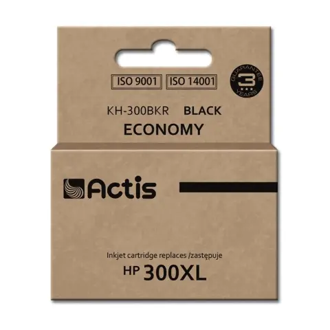 Tusz KH-300BKR Czarny do drukarek HP (Zamiennik HP 300XL / CC641EE) [15ml]