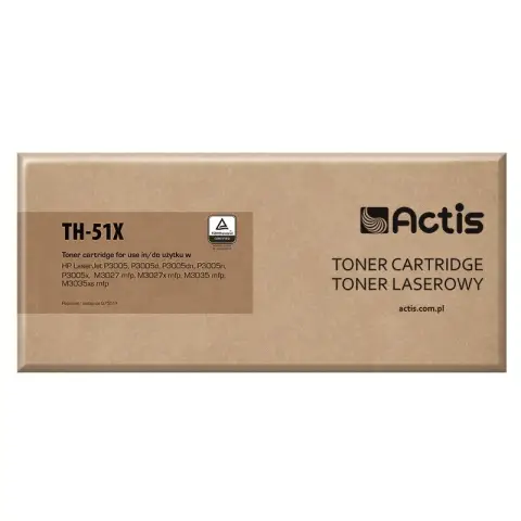 Toner TH-51X Czarny do drukarki HP (Zamiennik HP 51X / Q7551X) [13k]