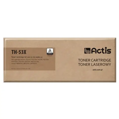Toner TH-53X Czarny do drukarek HP (Zamiennik HP 53X / Q7553X) [7k]