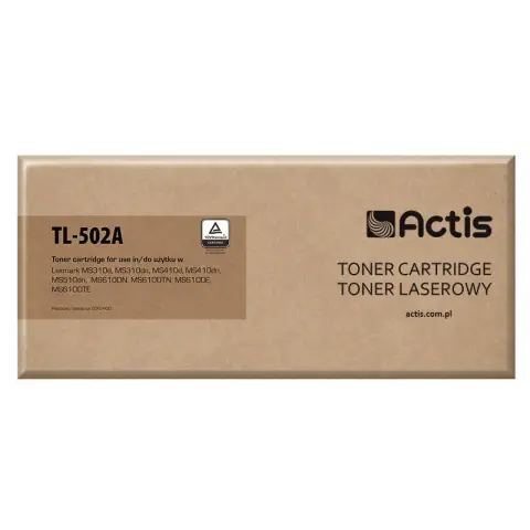 Lexmark 50F0HA0 zamiennik - Toner 502H do Lexmark MS310, MS410, MS510, MS610