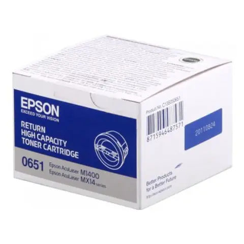 Toner Epson C13S050651 Black do drukarek (Oryginalny)