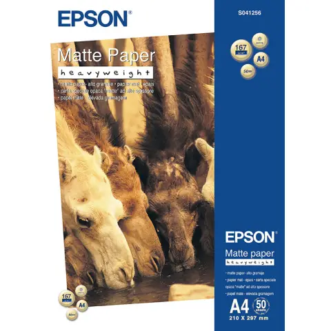 Papier Epson Heavy Weight Matte Paper - 167 g/m2 - A4 - 50 szt.