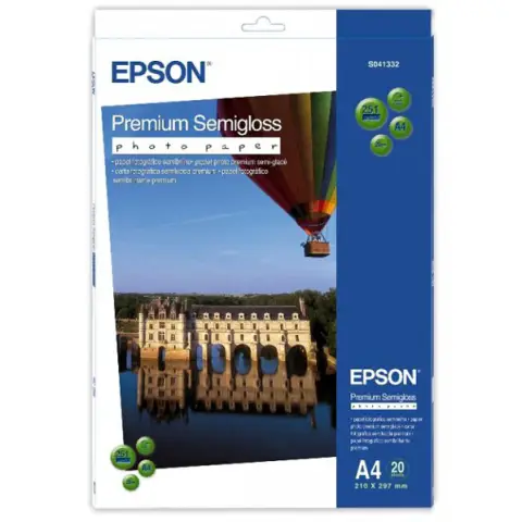 Papier Epson Premium Semigloss Photo - 251 g/m2 - A4 - 20 szt.