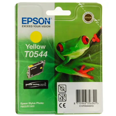 Tusz Epson T0544 Yellow do drukarek (Oryginalny) [13 ml]
