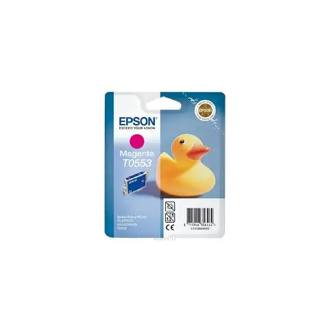 Tusz Epson T0553 Magenta do drukarek (Oryginalny) [8 ml]