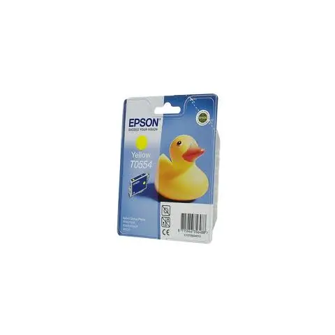 Tusz Epson T0554 Yellow do drukarek (Oryginalny) [8 ml]