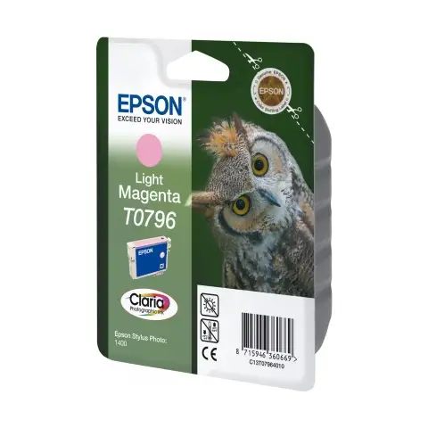 Tusz Epson T0796 Light Magenta do drukarek Epson (Oryginalny) [11 ml]